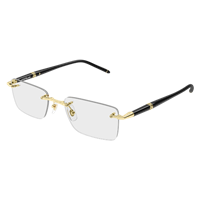 Montura de gafas Montblanc Hombre MB0536O001-GOLD-GOLD-TRANSPARENT54